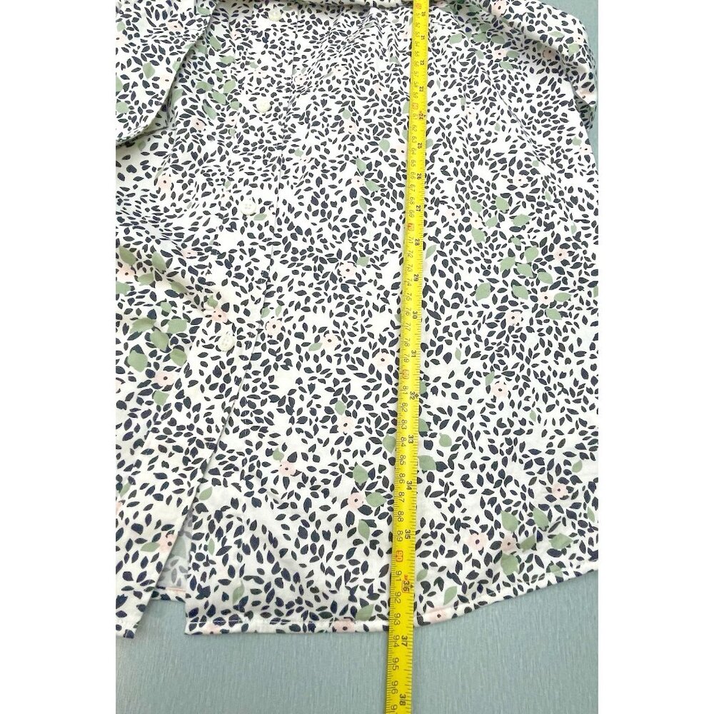 Untuckit Pheobe Tie Waist Midi Shirt Dress Size 10 Floral Long Sleeve - Picture 8 of 16